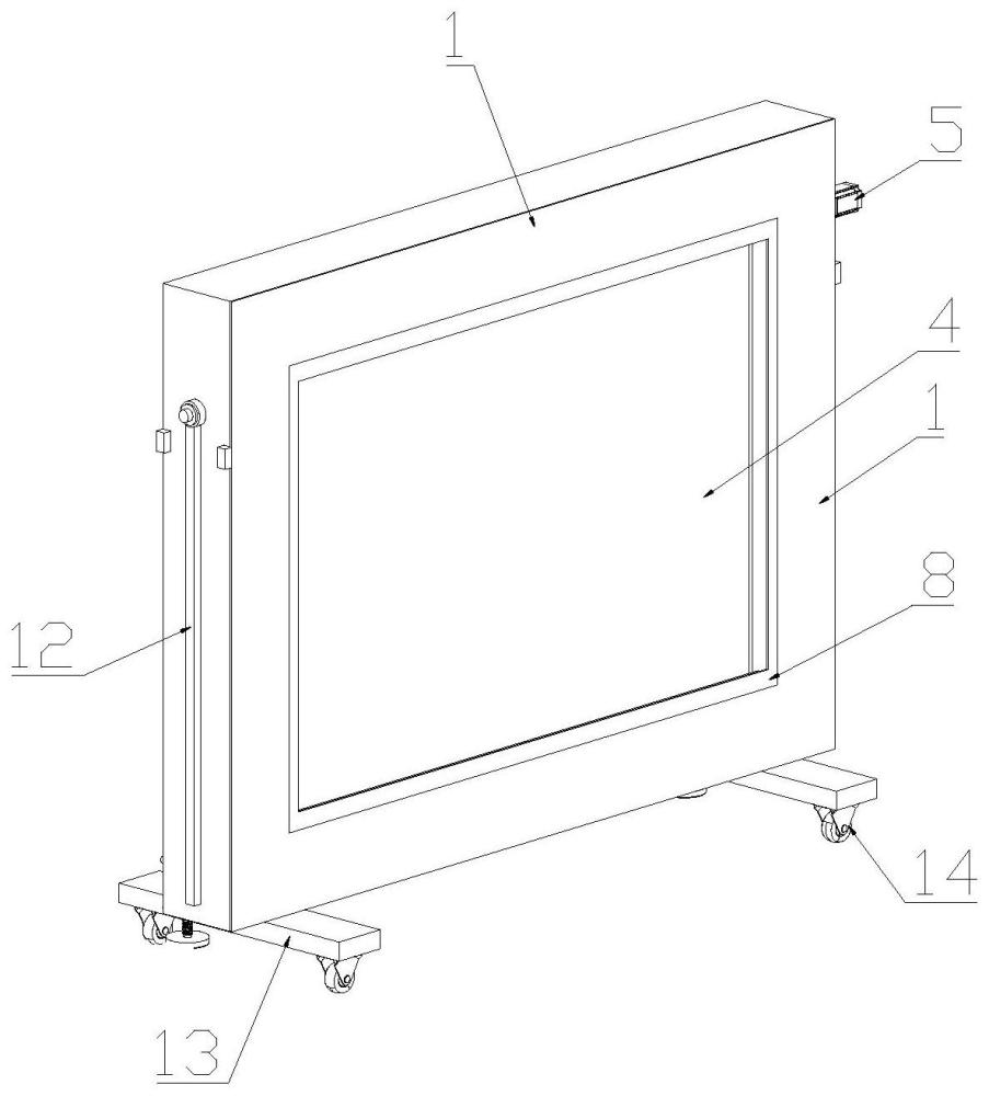 一種防摔型移動式LED顯示屏的制作方法