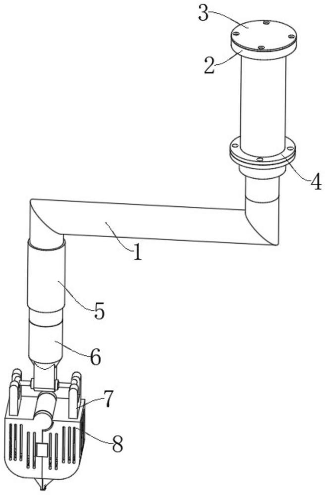 一種河道清淤挖泥器的制作方法