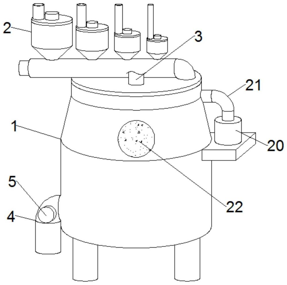 一種PVC建筑模板生產(chǎn)用高速混合機(jī)的制作方法