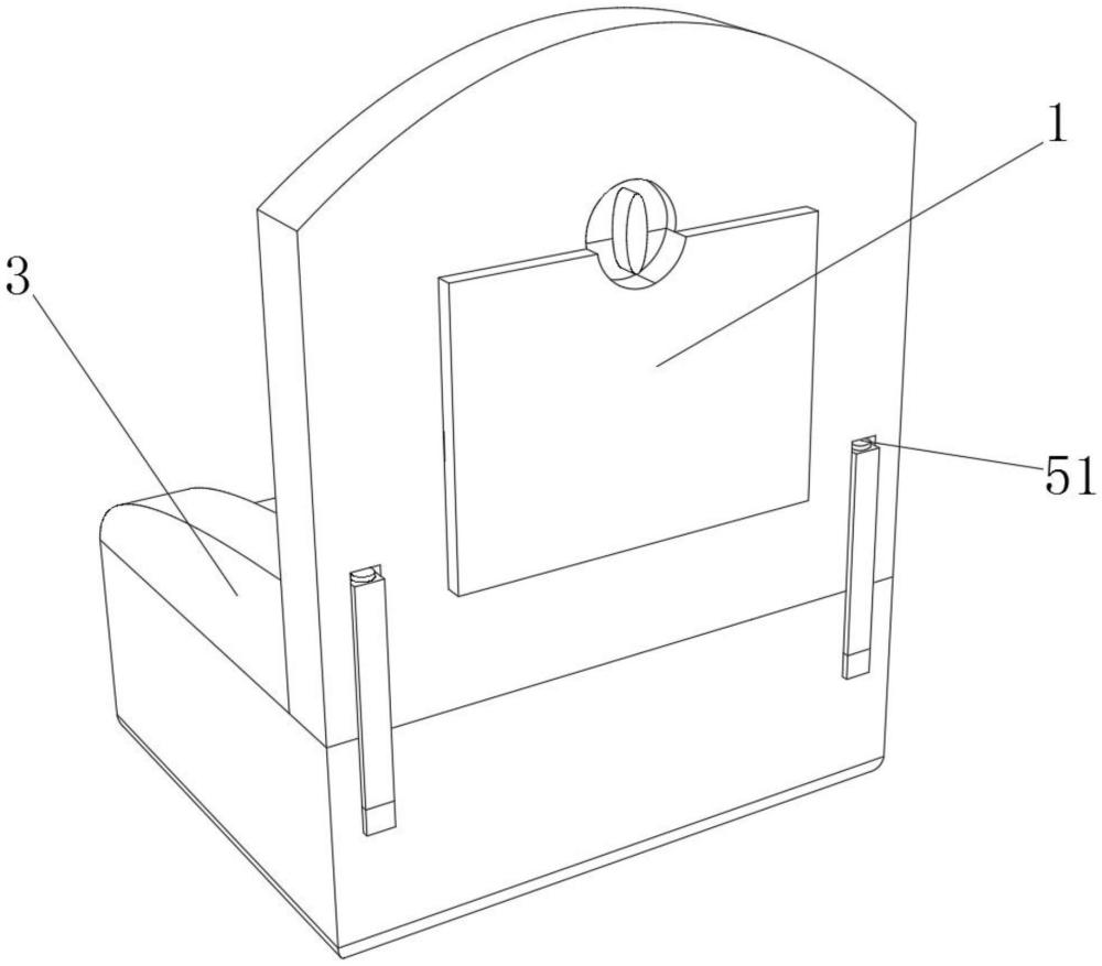 一種隱藏式座椅小桌板用穩(wěn)定結(jié)構(gòu)的制作方法