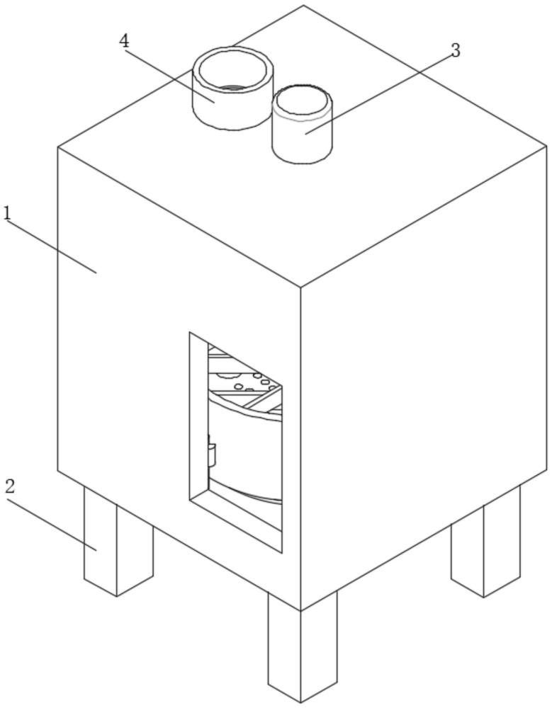 一种大蒜空气脱皮机的制作方法