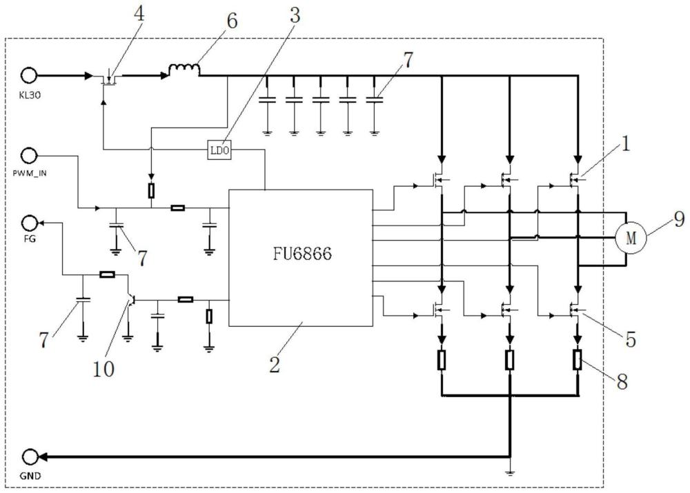 鼓風(fēng)機控制器、汽車空調(diào)箱以及車輛的制作方法