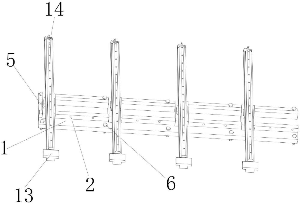 一種可調(diào)節(jié)燈帶間距的燈帶組件的制作方法