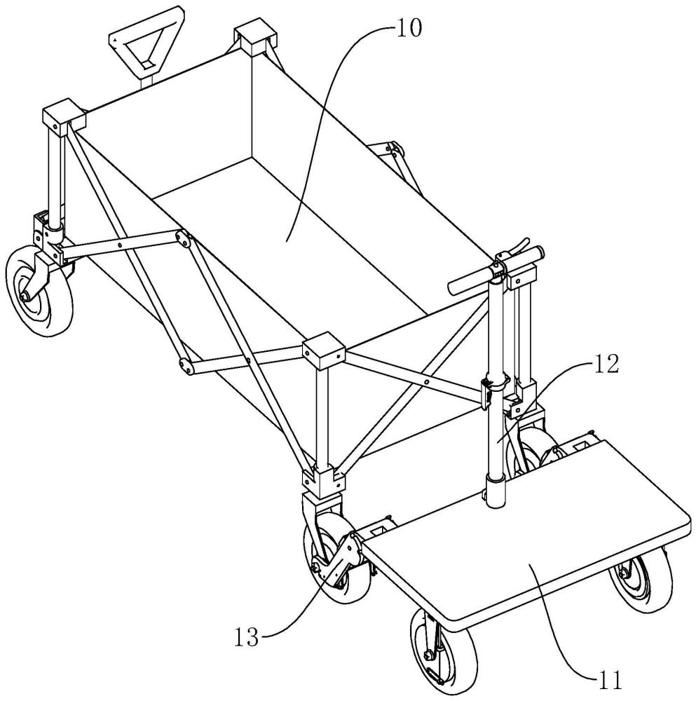 一種具有載人踏板的折疊電動(dòng)車的制作方法