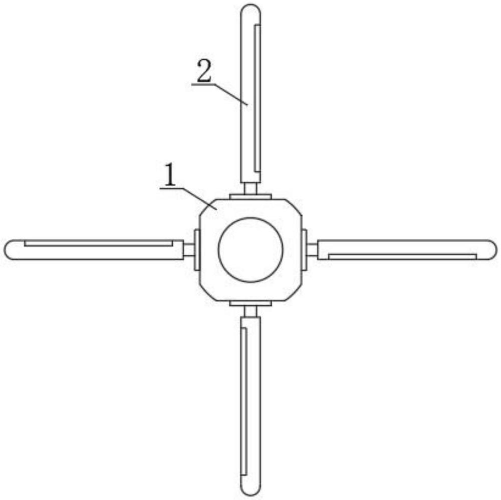 一種具有調(diào)節(jié)功能的攪拌葉片的制作方法