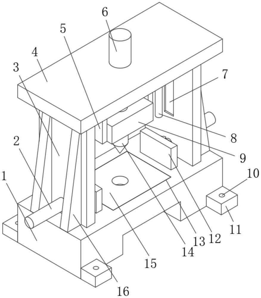 一種機(jī)械設(shè)計(jì)制造用穩(wěn)定沖壓裝置的制作方法