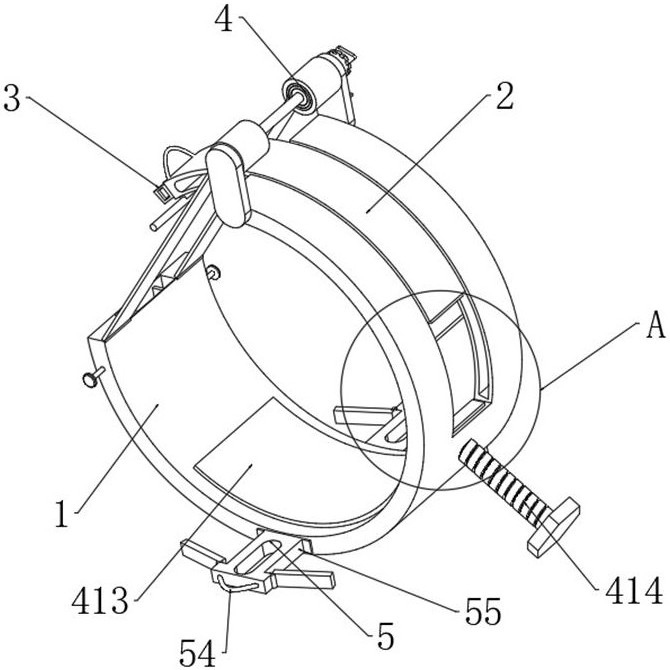 一種供電電纜固定器的制作方法