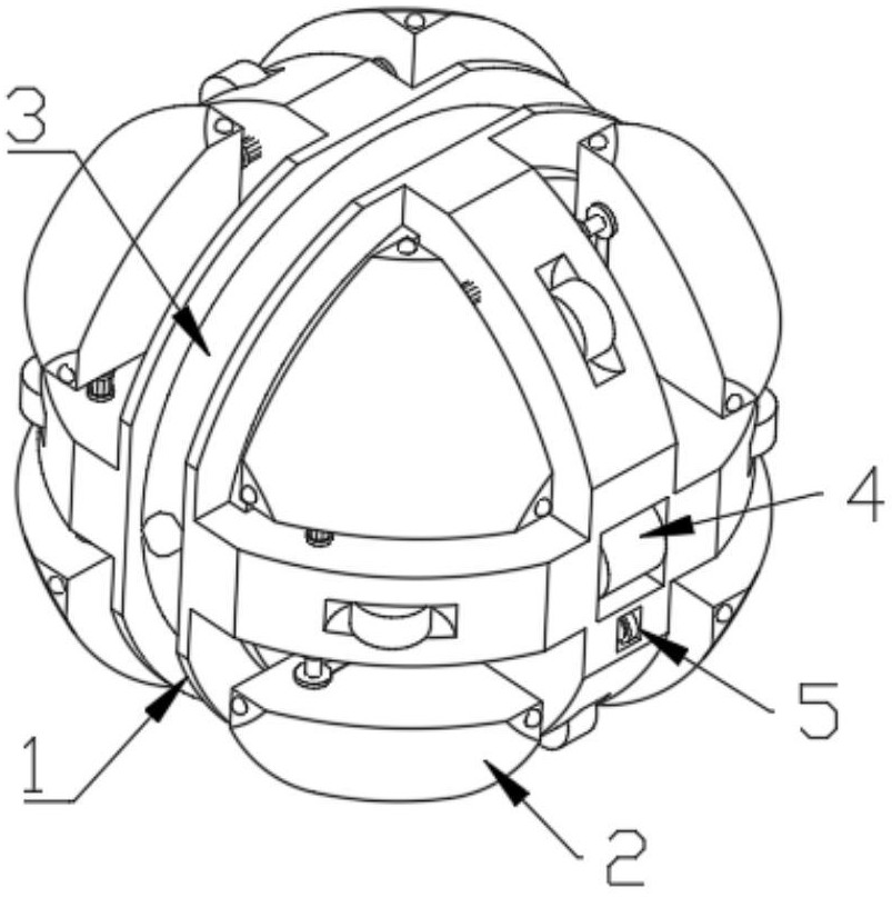 一種用于有限空間的球形智能巡視設(shè)備的制作方法