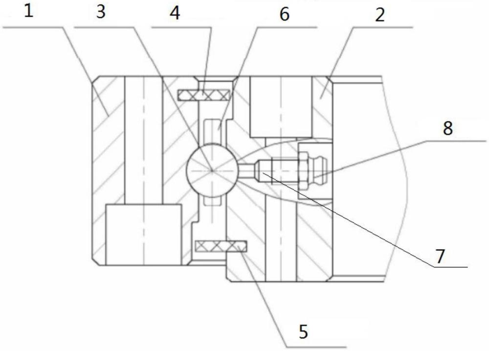 一種無(wú)堵塞孔的CT機(jī)用新型結(jié)構(gòu)精密軸承的制作方法