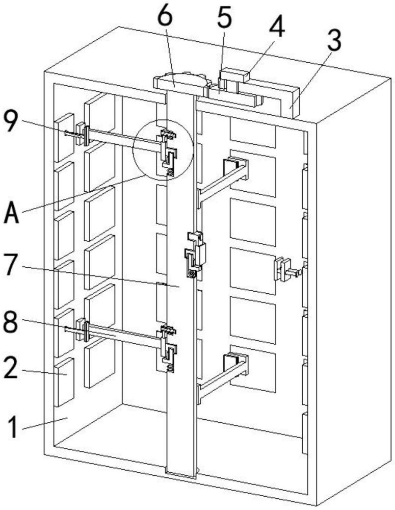 一種受熱均勻的鋰電池極片烘烤機(jī)的制作方法