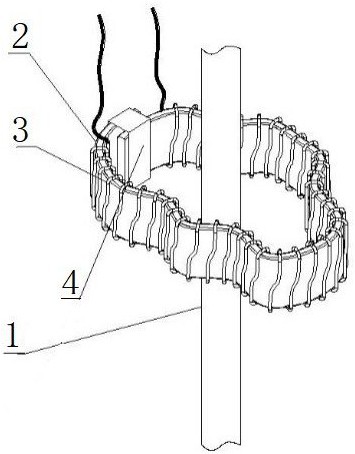 柔性帶狀電流互感器線圈的制作方法