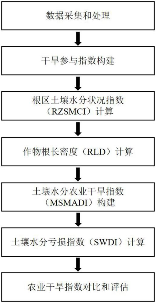 一種適配作物根系發(fā)育的土壤水分農(nóng)業(yè)干旱指數(shù)計算方法