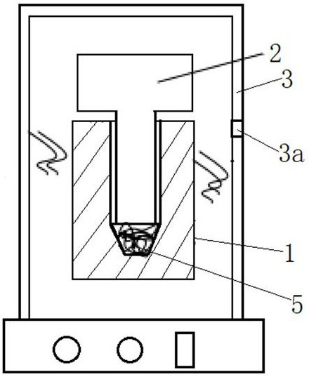 一種制作小直徑焊絲檢測材料樣本的裝置的制作方法