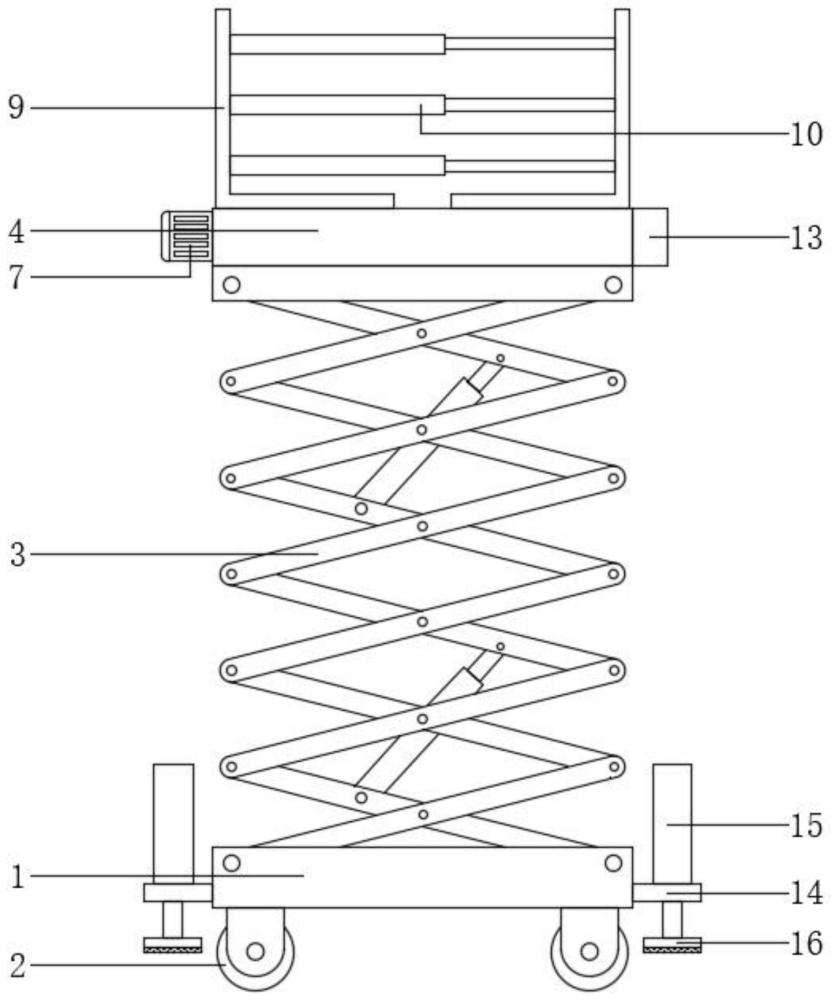 一种房屋建筑用升降台的制作方法