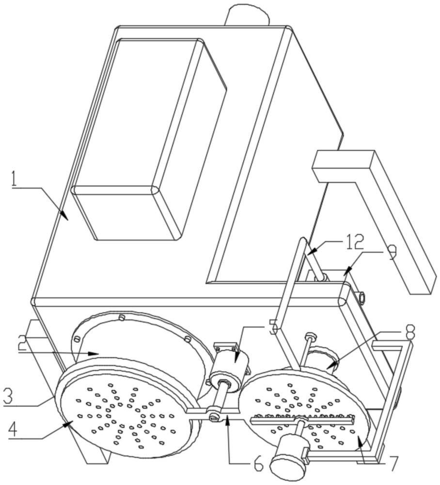 一種用于空壓機(jī)的清理結(jié)構(gòu)的制作方法