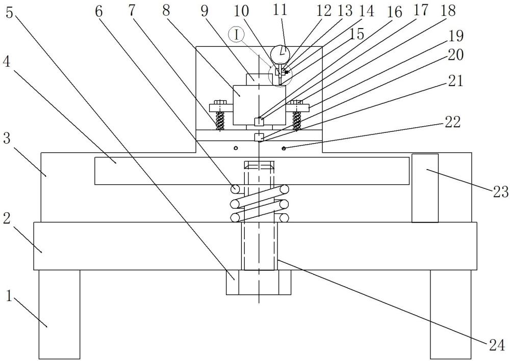 傳動(dòng)軸保持架窗口高度檢測(cè)儀的制作方法