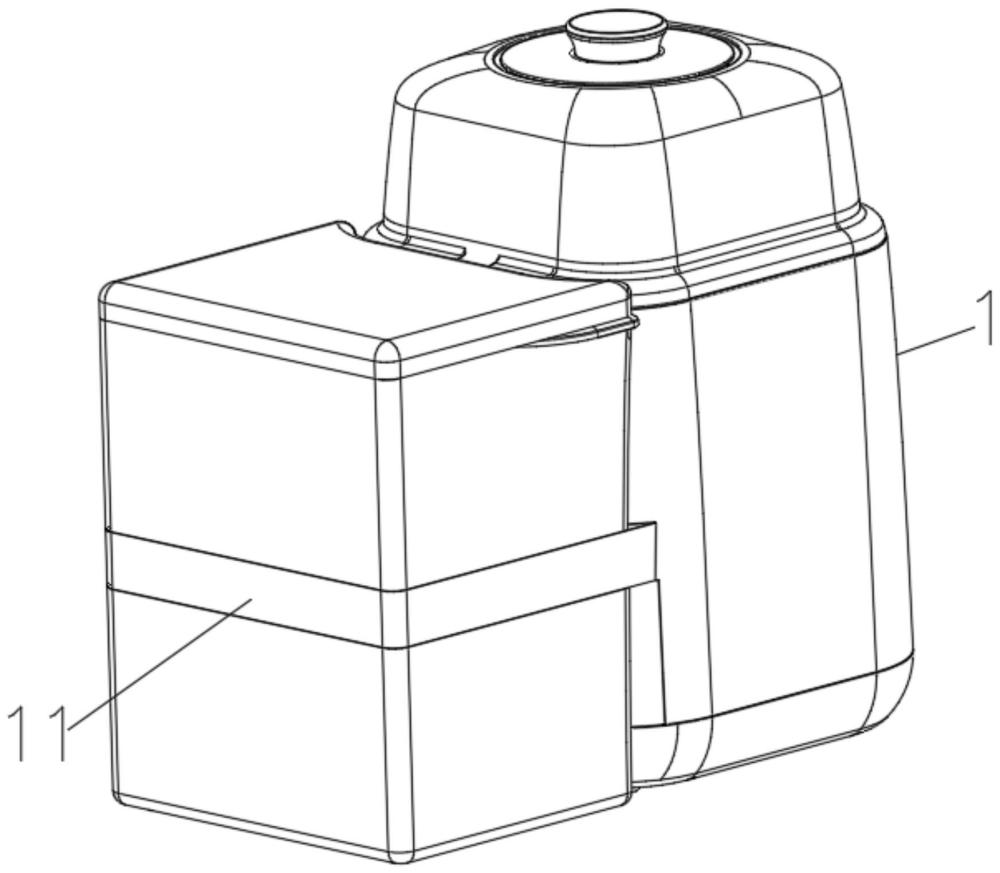 一種奶瓶清洗器的排水結(jié)構(gòu)的制作方法