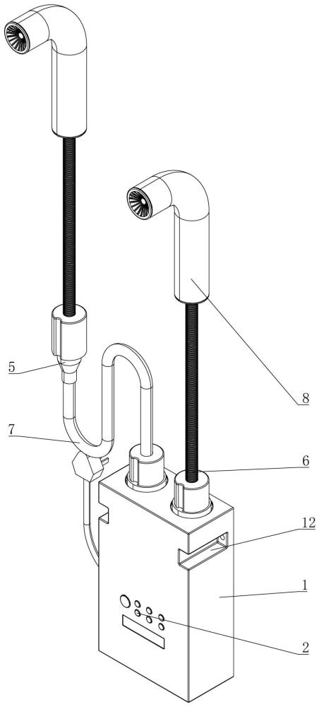 一種壁掛式吹風(fēng)機(jī)的制作方法