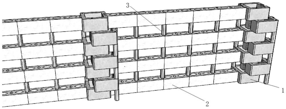 一種柱體可綠化的鏤空圍墻的制作方法