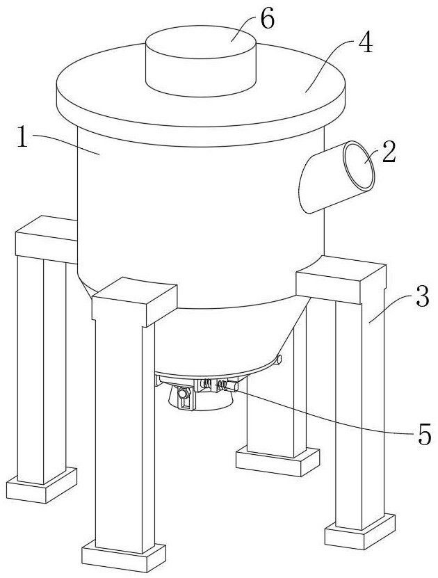 一種防堵塞的環(huán)氧電子灌封膠真空攪拌機(jī)的制作方法