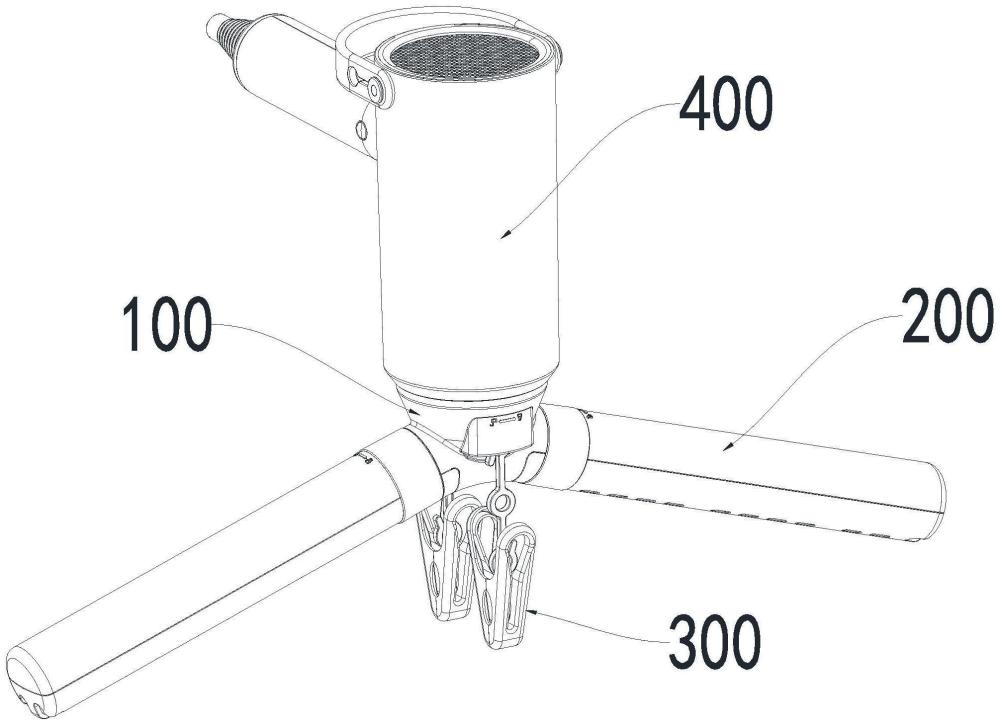 一種衣架及吹風機的制作方法