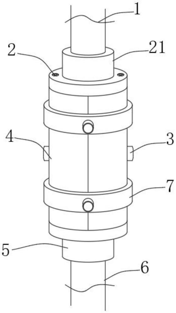 一種建筑防水供電引接施工裝置的制作方法