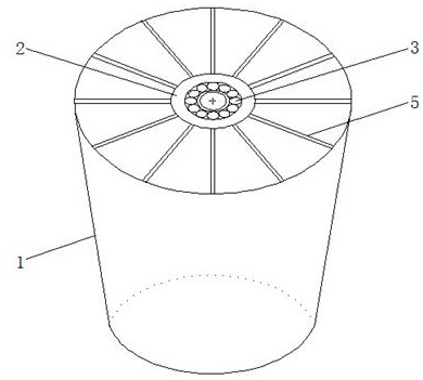 一種便于便攜式絞車電纜排線的改進型雄錐的制作方法