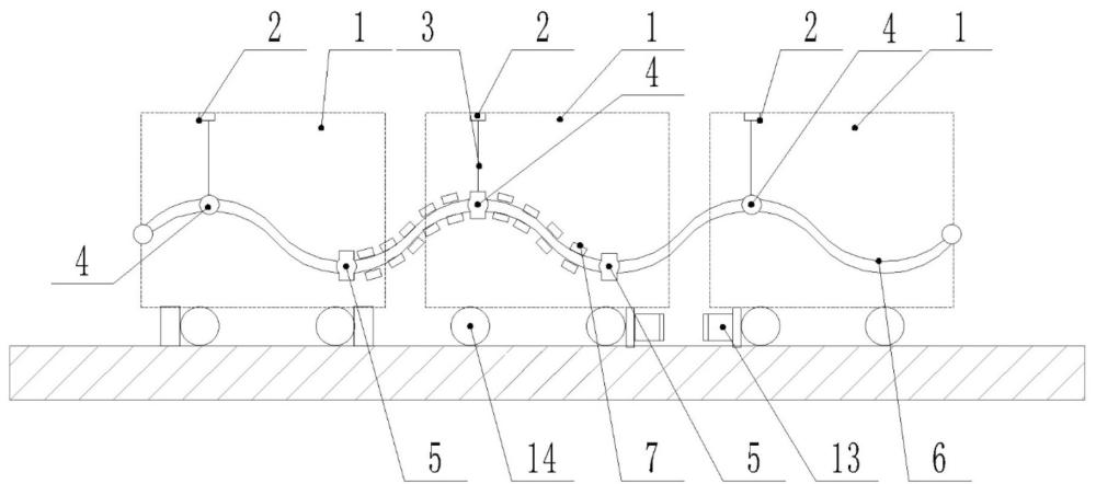 一種橋梁敷設(shè)高壓電纜機械疲勞評估方法及系統(tǒng)與流程