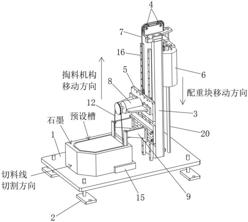 一種石墨掏料設(shè)備的制作方法