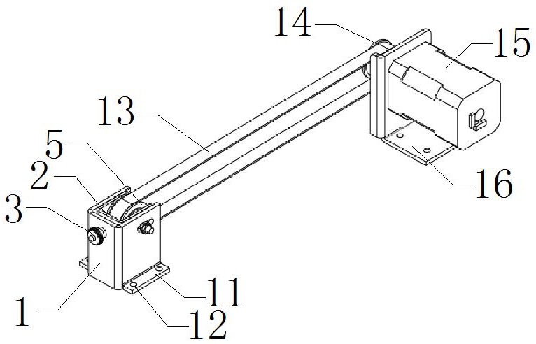 一種具備調(diào)節(jié)傳動(dòng)帶張緊度的裝配式飛行模擬器的制作方法