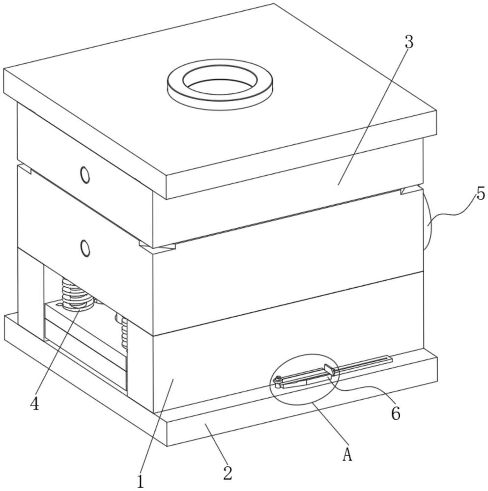 帶有冷卻降溫結(jié)構(gòu)的注塑模具的制作方法