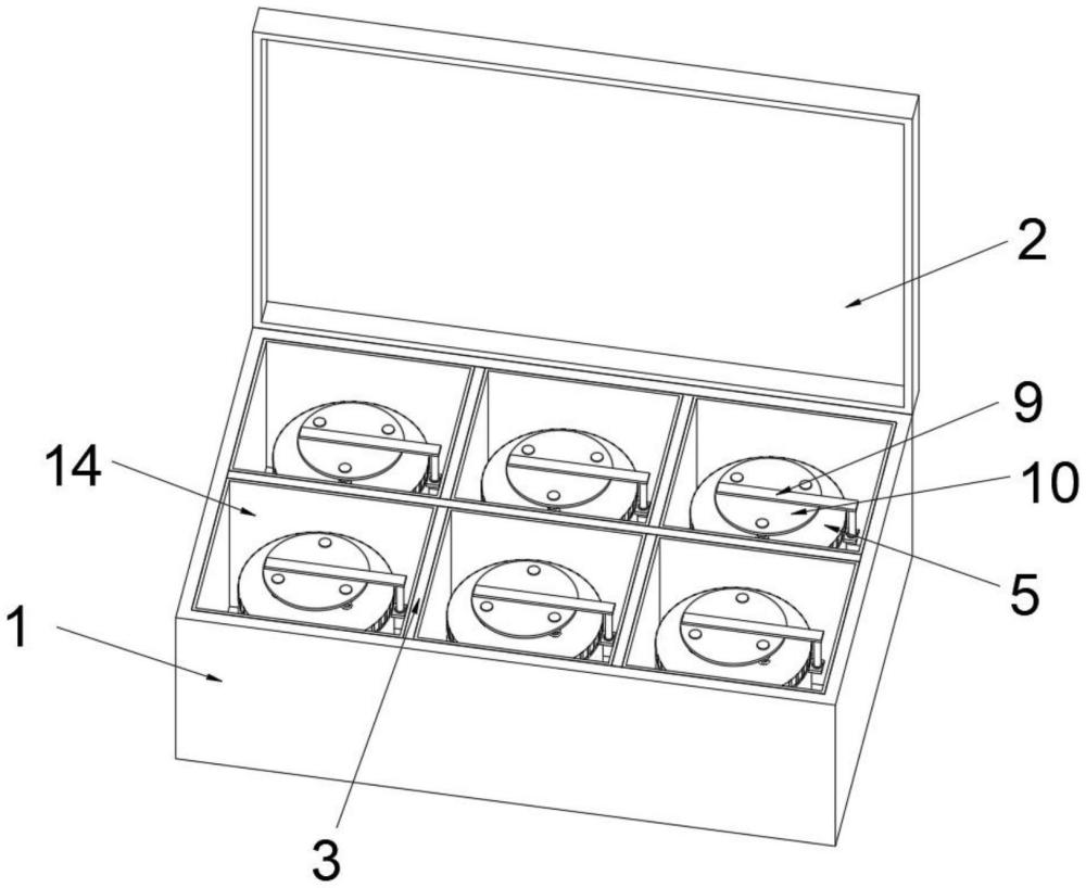 一種環(huán)境監(jiān)測(cè)樣本存放裝置的制作方法