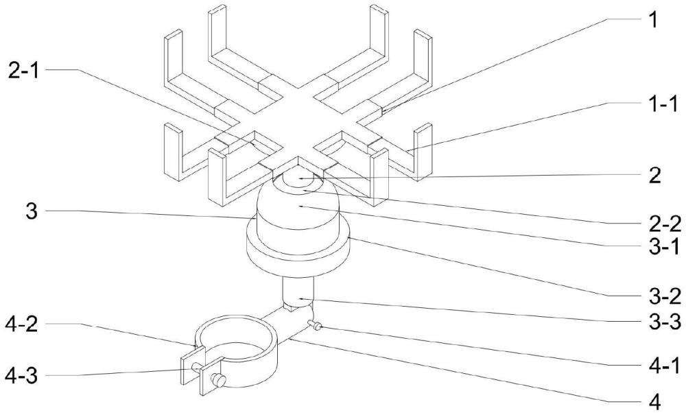 一種可調(diào)節(jié)式凍存盒防滑放置架的制作方法