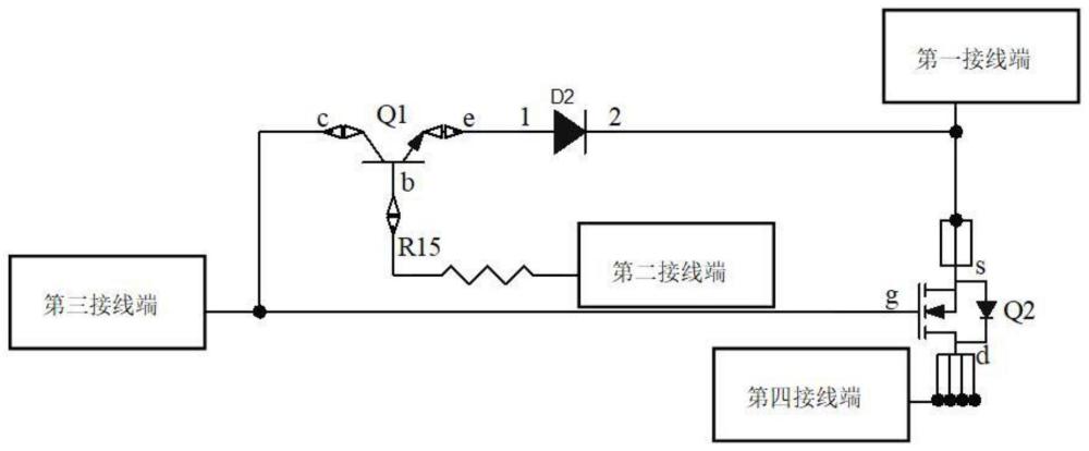 一種汽車電動轉向控制電機的電源防反接電路及電源系統(tǒng)的制作方法