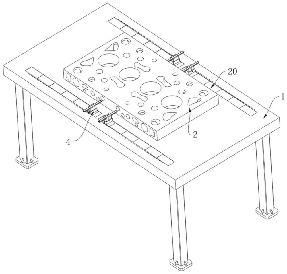 一種發(fā)動機缸蓋固定夾具的制作方法