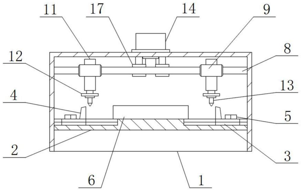 一种便于定位的冲孔装置的制作方法