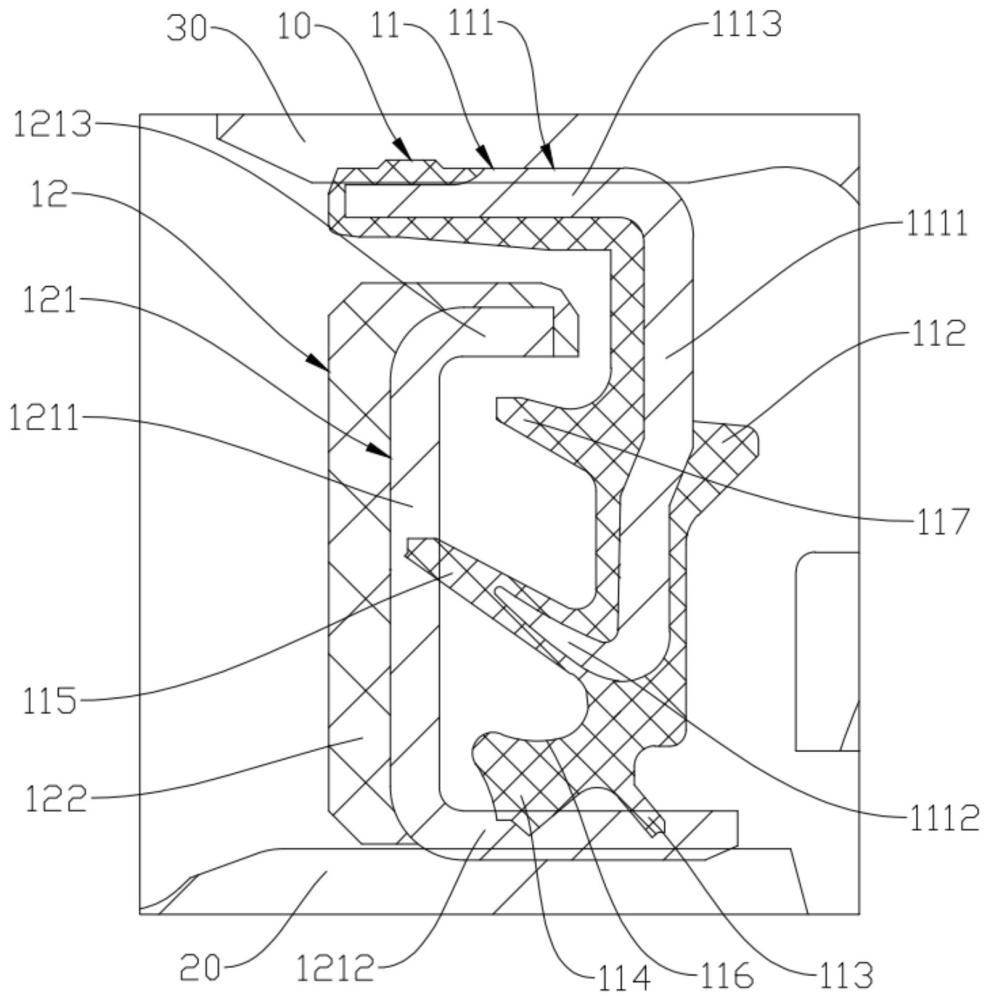 一種動密封組件及輪轂軸承的制作方法