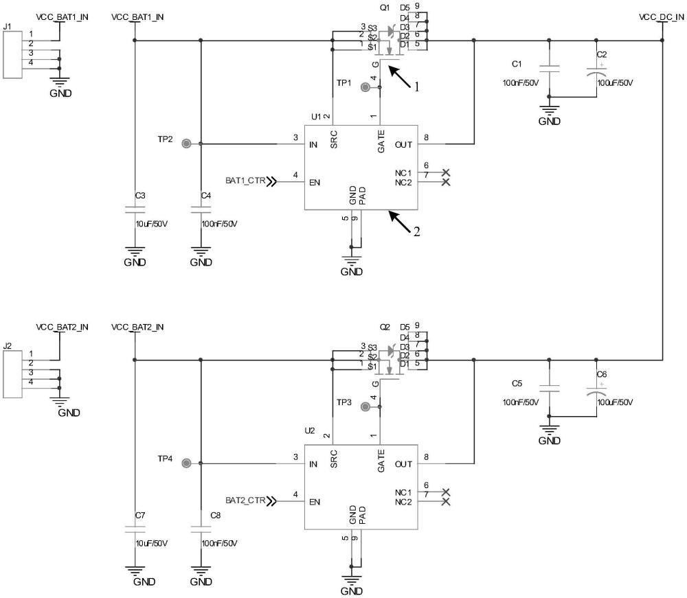 一種無人船電源均衡電路及其裝置的制作方法