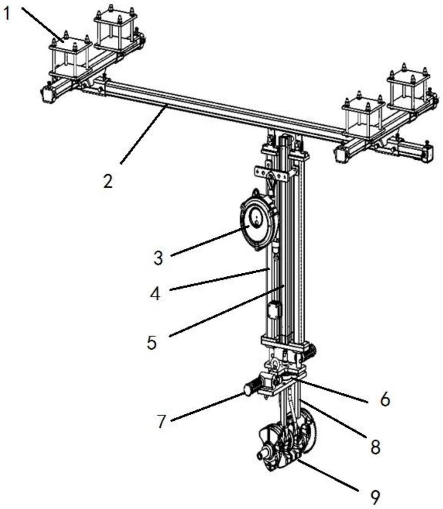 一種便攜安裝發(fā)動(dòng)機(jī)曲軸工裝的制作方法