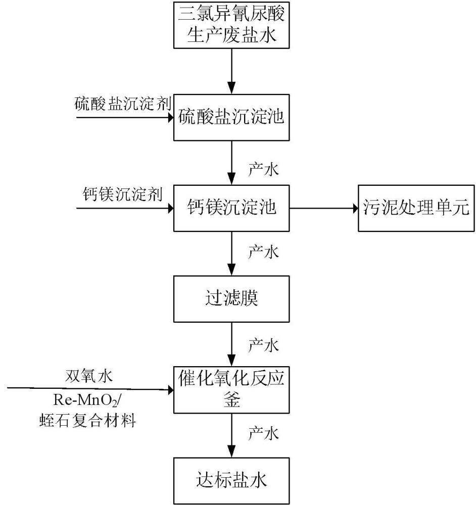 一種三氯異氰尿酸生產(chǎn)廢鹽水的資源化處理方法與流程