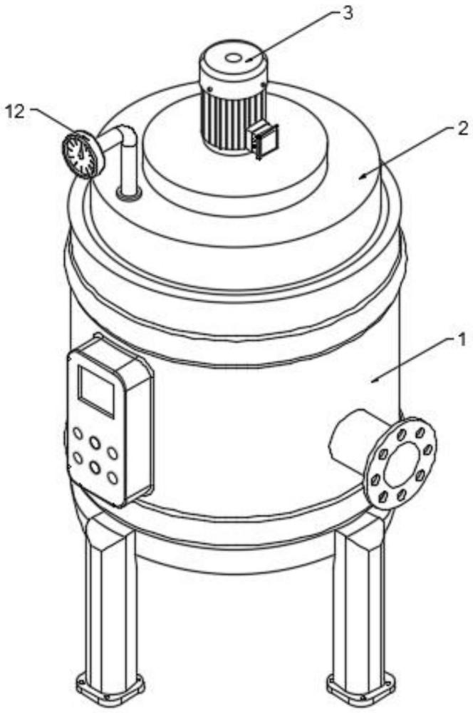 一種高鐵聯(lián)軸器加工用氮化爐的制作方法