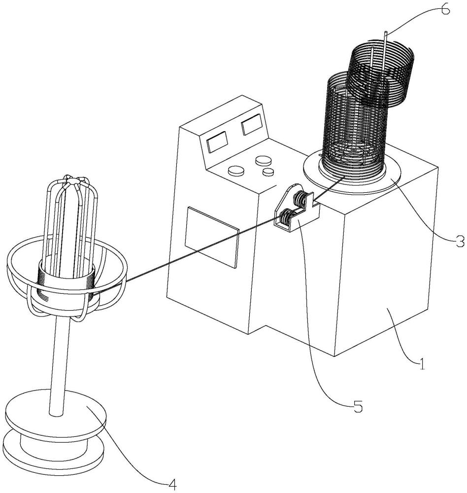 銅線的繞卷設(shè)備的制作方法