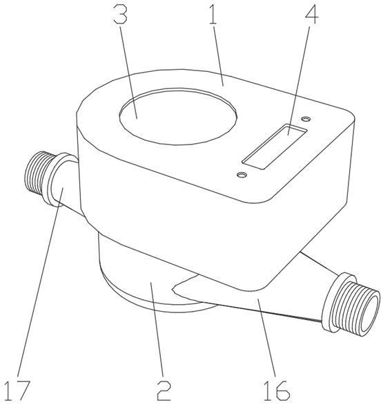 一種具有防護功能的物聯(lián)網水表的制作方法