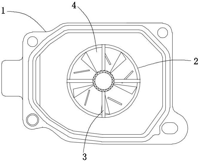 柴油發(fā)電機(jī)用通風(fēng)型端蓋的制作方法