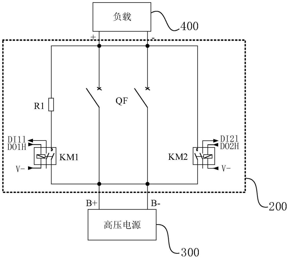 儲能電源系統(tǒng)控制電路及儲能電源系統(tǒng)高壓箱的制作方法