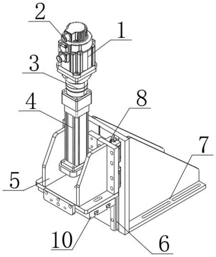 一種基于伺服電機(jī)的電缸下針機(jī)構(gòu)的制作方法