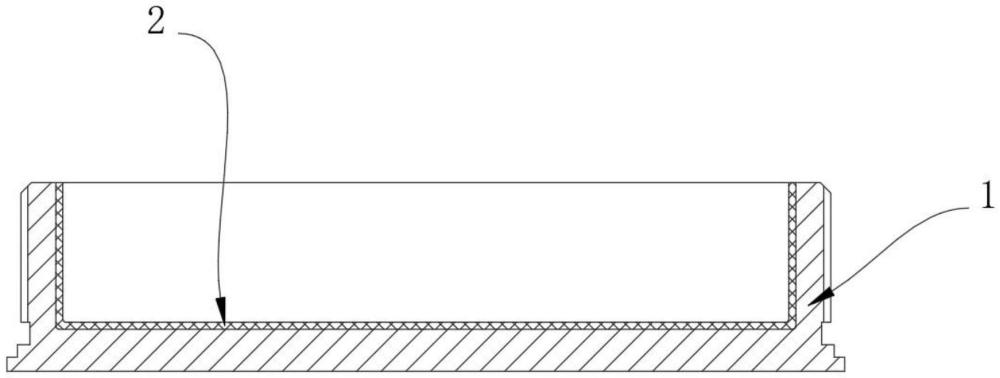 一種固體火箭發(fā)動機燃燒室前封頭絕熱層粘接結構的制作方法