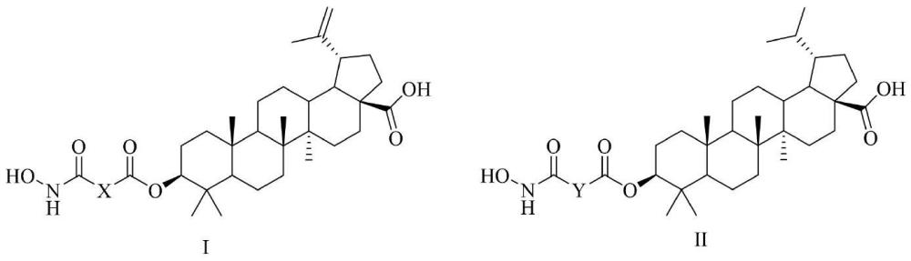 白樺脂酸羥肟酸衍生物及其應(yīng)用