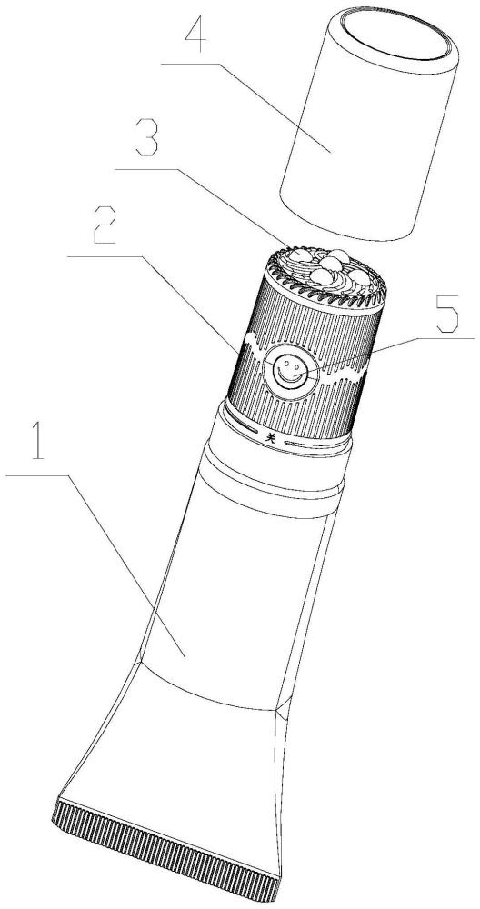 一種滾珠按摩化妝品容器的制作方法