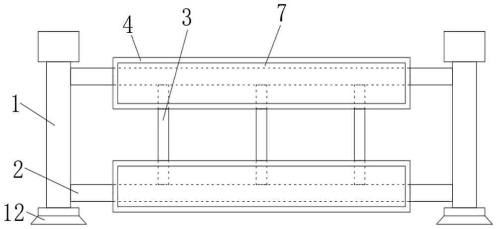 一種具有緩沖結(jié)構(gòu)的公路護(hù)欄的制作方法